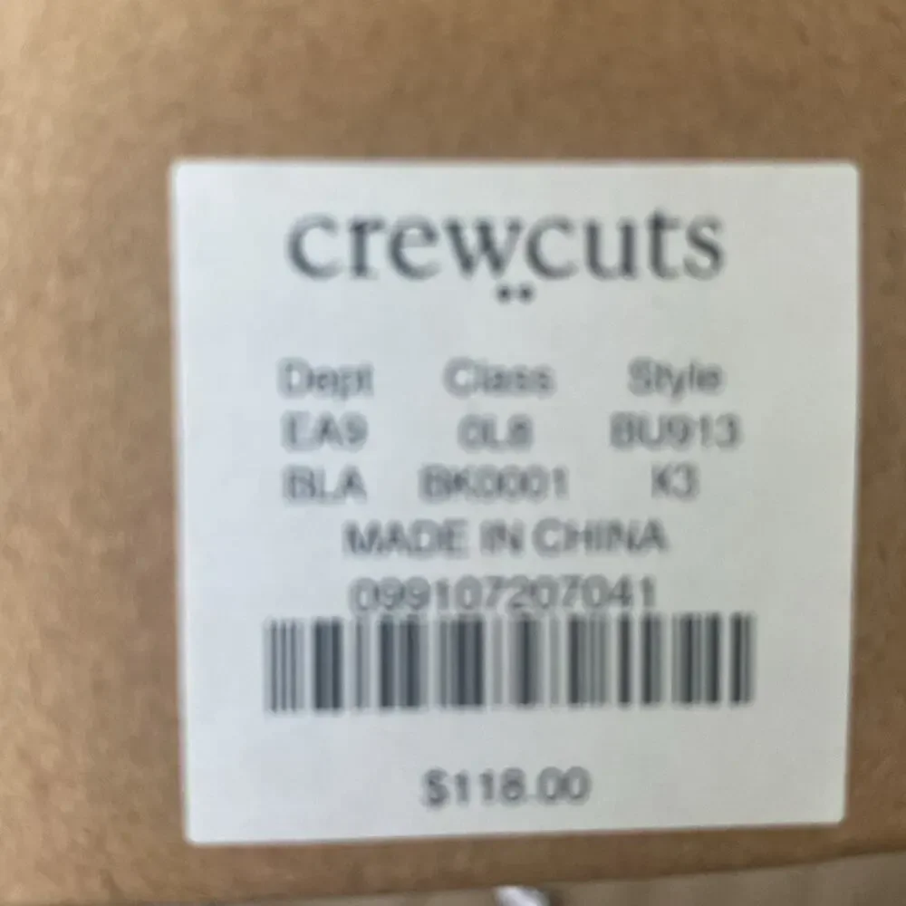 Crewcuts black half glitter boots